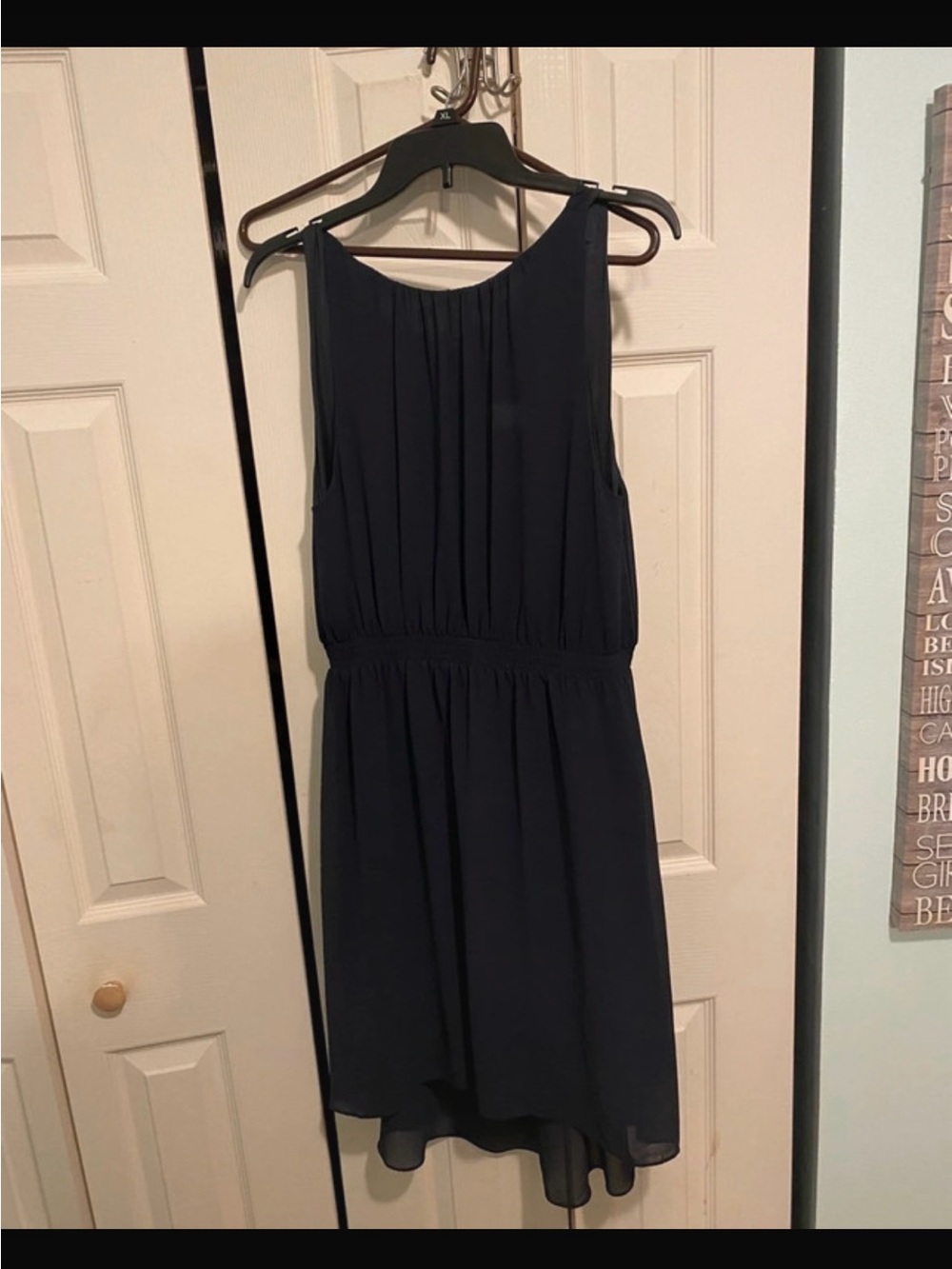 H&M Classic Navy Sleeveless Dress - Women